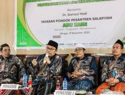 Sharing & Hearing  “Evaluasi Umana’ Ma’had dan Tenaga Pendidik Yayasan Pondok Pesantren Salafiyah Abuzairi”, Bersama Dr. Syamsul Hadi IEC.