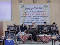 Berita Laporan Pertanggung Jawaban Umana’ Ma’had Pondok Pesantren Salafiyah Abu Zairi yang ke II