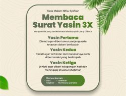 Keberkahan pada malam nisfu sya’ban”