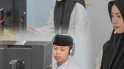 Santri Keren Go Internasional di Workshop American International Class Meeting