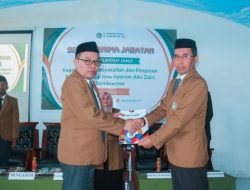 Serah Terima Jabatan dan Pengucapan Sumpah Janji Kepala MTs Hidayatullah dan Pimpinan STIS Abu Zairi Tahun 2025